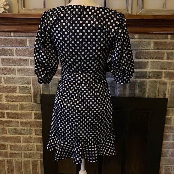 - Anthropologie - Hutch Jenessa Floral Polka Dot Mini Dress - Picture 5 of 6